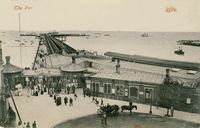 Picture of Ryde Pier entrance c1890